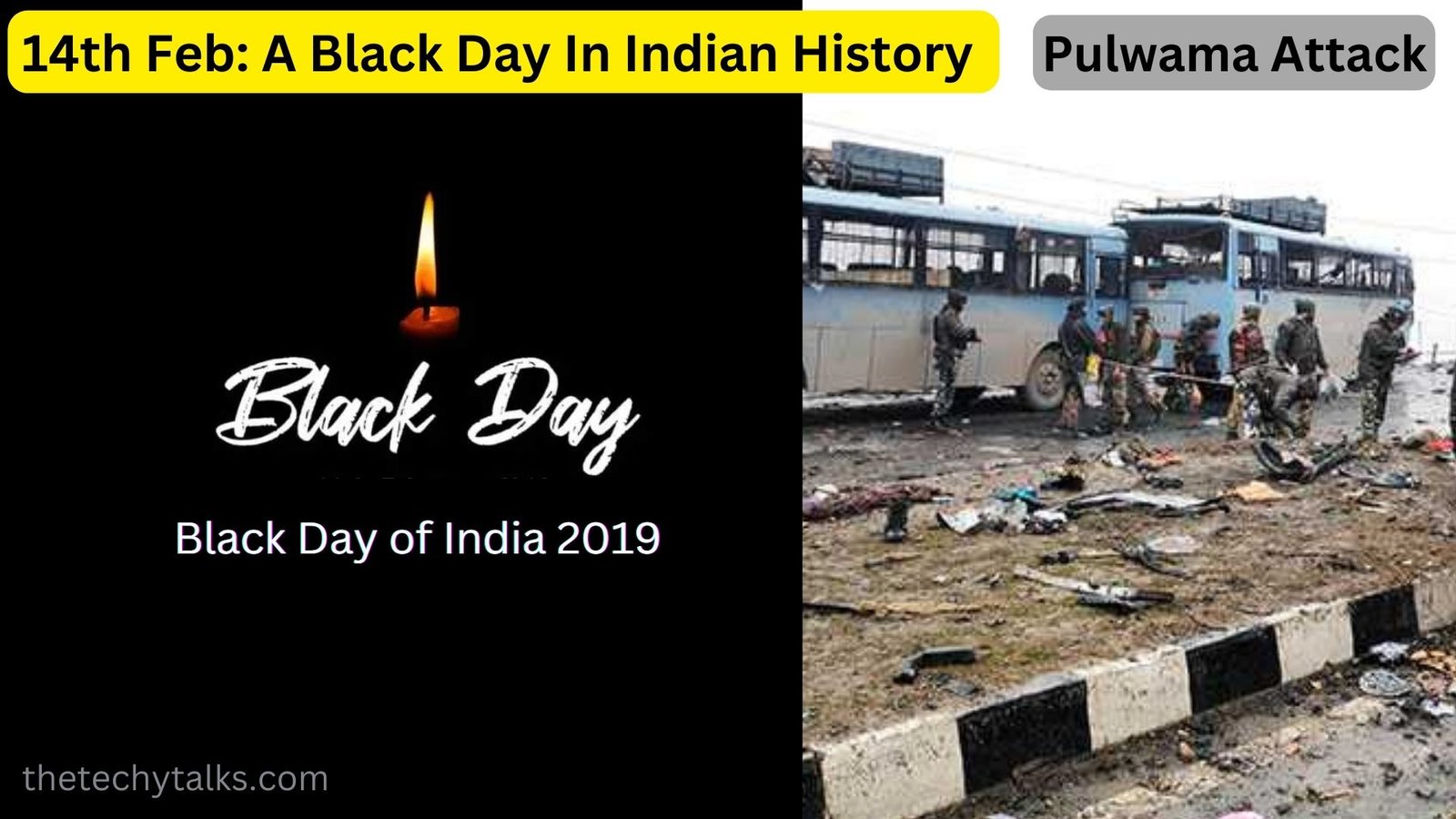 14th Feb Black Day In Indian History