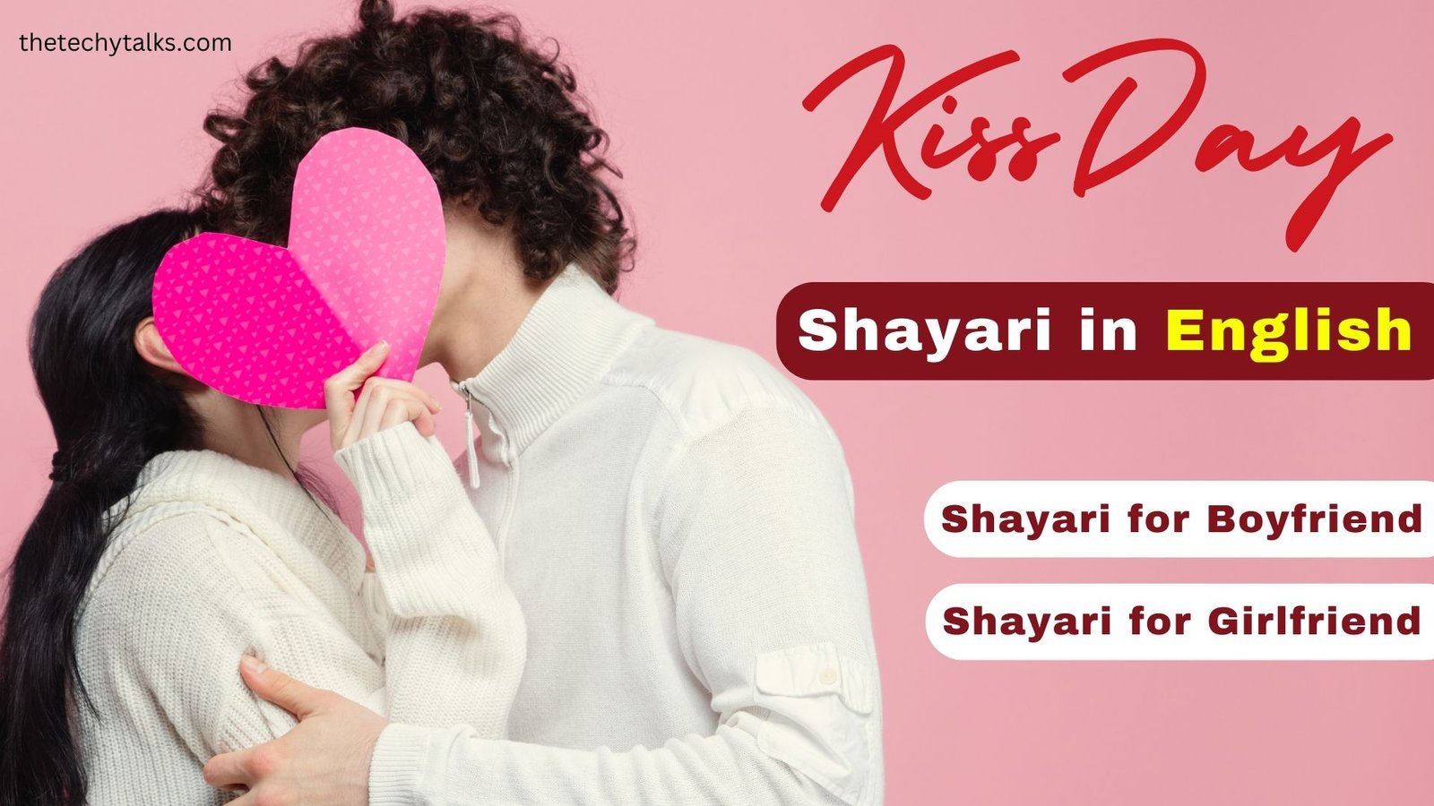 Kiss Day Shayari in English