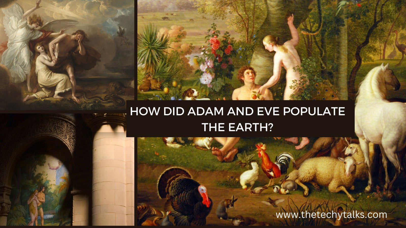 How did adam and eve populate the earth